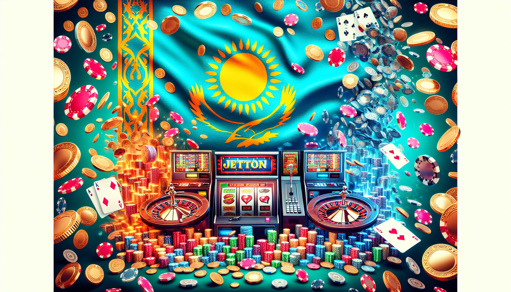 Онлайн казино JetTon с ярким интерфейсом